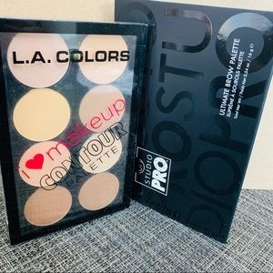 Contour Palette & Eyebrow Palette Duo